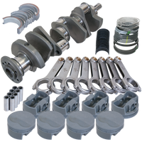 Eagle Pontiac 455 4.250in Crank 6.800in H-Beam -6cc Flat Top 4.185in Pistons Rotating Assembly - Burkken Auto Parts