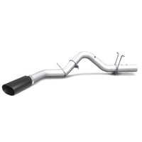 Banks Power 17+ GM Duramax L5P 2500/3500 Monster Exhaust System - SS Single Exhaust w/ Black Tip - Burkken Auto Parts