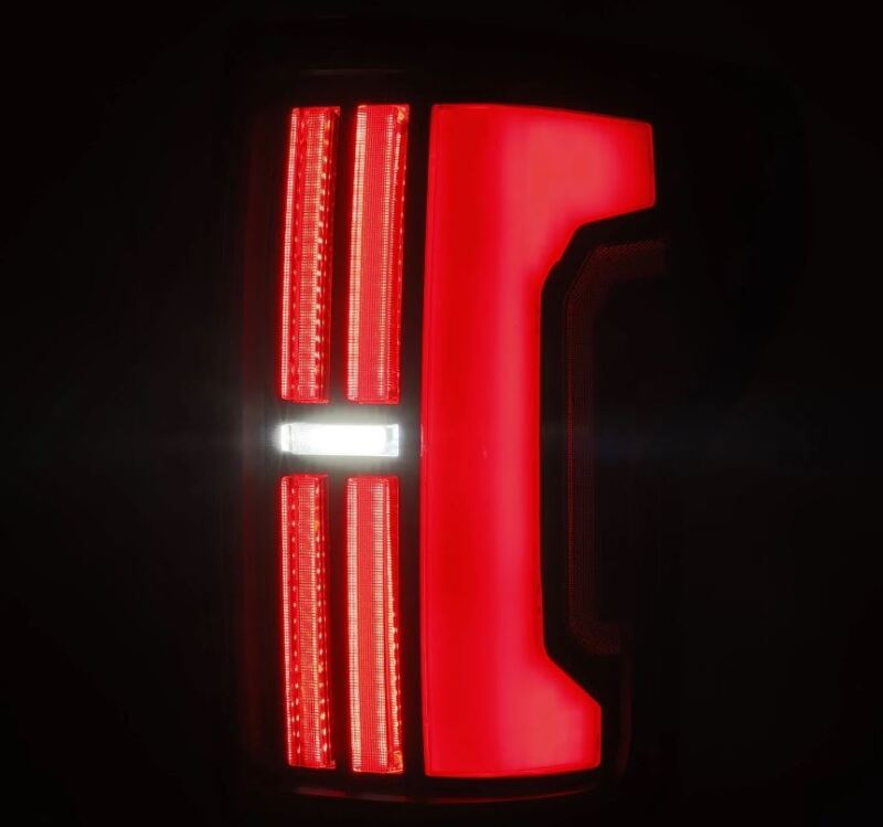 AlphaRex 07-13 Toyota Tundra Nova-Series LED Tail Lights - Black Red - Burkken Auto Parts