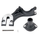 Edelbrock Generator Offset Kit Ford Flathead49-53 Satin Black - Burkken Auto Parts