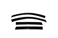 AVS 87-96 Dodge Dakota Quad Cab Ventvisor Outside Mount Window Deflectors 4pc - Smoke - Burkken Auto Parts