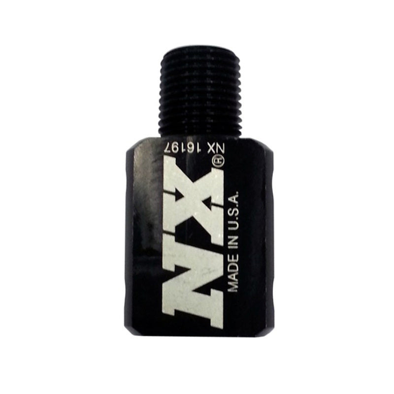 Nitrous Express Black Compact 1 Inlet 4 Outlet Distribution Block - Burkken Auto Parts