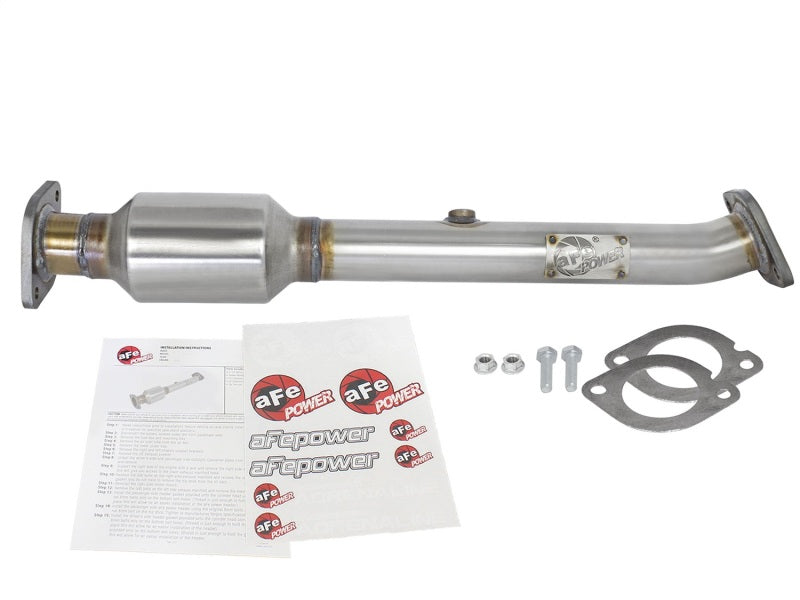 aFe Power Direct Fit Catalytic Converter Replacements Rear Right Side 05-11 Nissan Xterra V6 4.0L - Burkken Auto Parts