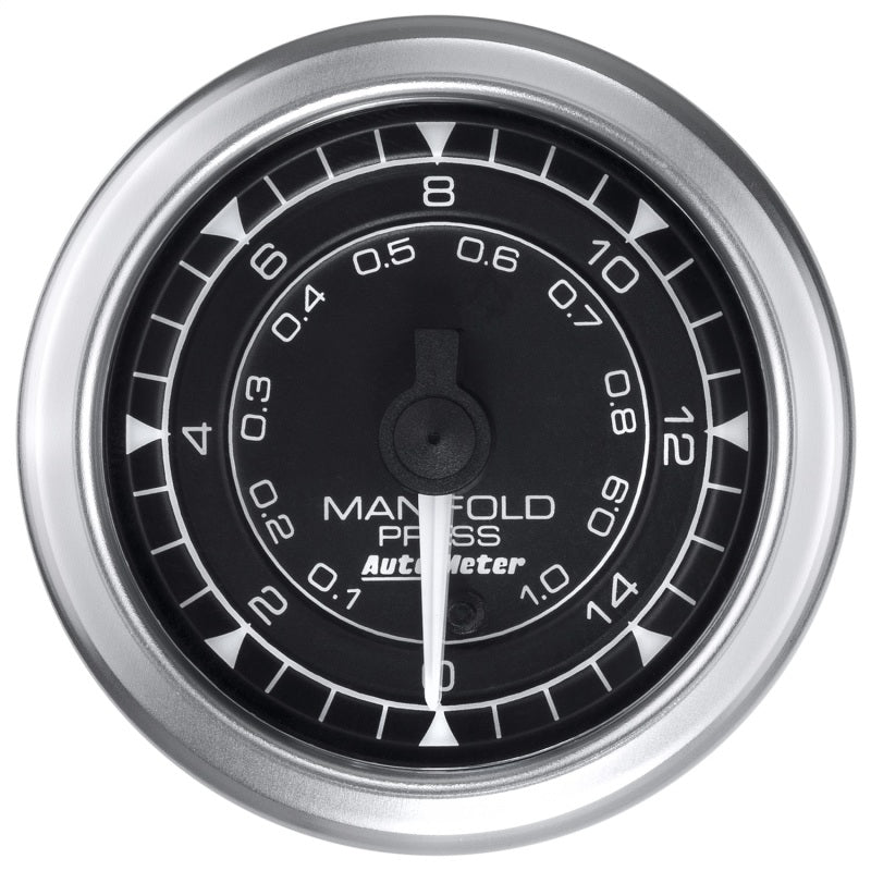 Autometer Chrono 2-1/16in 15PSI Manifold Pressure Gauge - Burkken Auto Parts