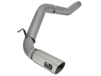 aFe LARGE Bore HD Exhausts 5in DPF-Back SS-409 2016 Nissan Titan XD V8-5.0L CC/SB (td) - Burkken Auto Parts