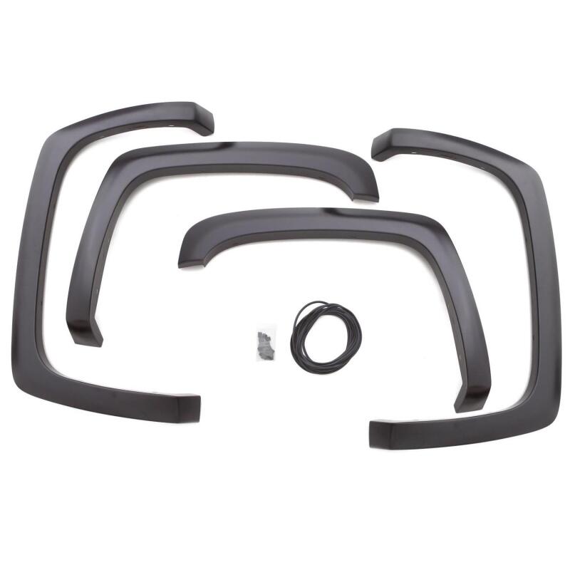 Lund 16-17 Toyota Tacoma SX-Sport Style Textured Elite Series Fender Flares - Black (4 Pc.) - Burkken Auto Parts