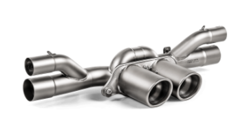 Akrapovic 2018 Porsche 911 GT3 (991.2) Slip-On Race Line (Titanium) w/o Tail Pipe Set - Burkken Auto Parts