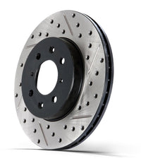 StopTech Select Sport 06-15 Dodge Charger/ 05-15 Chrysler 300 Slotted/Drilled Left Rear Brake Rotor - Burkken Auto Parts