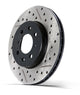 StopTech Select Sport 06-15 Dodge Charger/ 05-15 Chrysler 300 Slotted/Drilled Left Rear Brake Rotor - Burkken Auto Parts