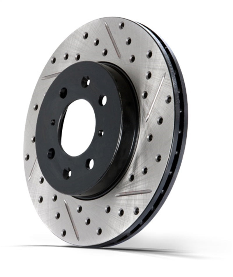 StopTech Select Sport 97-01 Acura Integra Sport Drilled & Slotted Left Rotor - Burkken Auto Parts