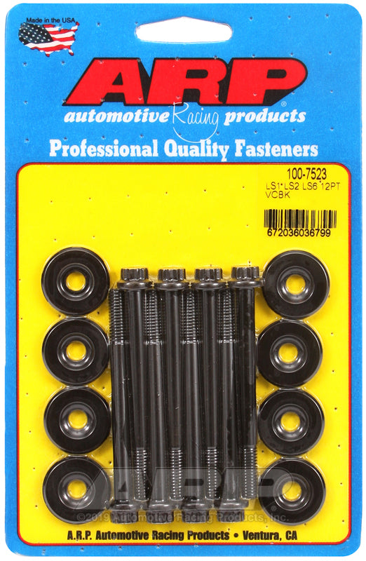 ARP Valve Cover Bolt Kit 12-Point Head Chevy Gen III/LS Series Small Block - Burkken Auto Parts