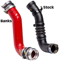 Banks Power 17-19 Chevy/GMC 2500HD/3500HD Diesel 6.6L Boost Tube Upgrade Kit - Red - Burkken Auto Parts