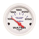 Autometer Marine White Gauge 2-1/16in Electric Water Temperature Gauge 100-250 Deg F - Burkken Auto Parts