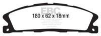 EBC 13+ Ford Flex 3.5 Greenstuff Front Brake Pads - Burkken Auto Parts