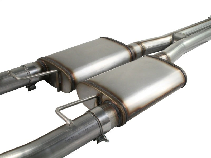 aFe MACHForce XP Exhausts Cat-Back SS-409 EXH CB Dodge Challenger 09 V8-5.7L - Burkken Auto Parts