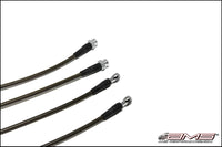 AMS Performance 08-15 Mitsubishi EVO X Stainless Steel Brake Lines (4 Lines) - Burkken Auto Parts