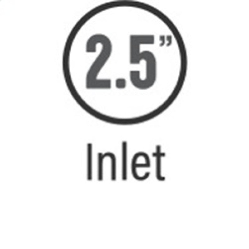 MagnaFlow Tip Stainless Double Wall Round Single Outlet Polished 3.5in DIA 2.5in Inlet 5.5in Length - Burkken Auto Parts