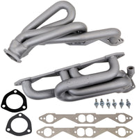 BBK 96-98 GM Truck SUV 5.0 5.7 Shorty Tuned Length Exhaust Headers - 1-5/8 Titanium Ceramic - Burkken Auto Parts