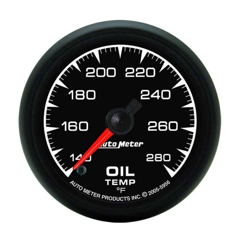 Autometer ES 52.4mm 140-280 Degree F Oil Temprature Gauge - Burkken Auto Parts