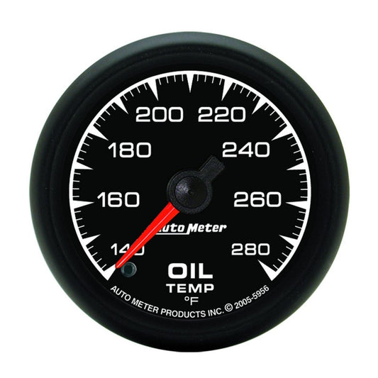 Autometer ES 52.4mm 140-280 Degree F Oil Temprature Gauge - Burkken Auto Parts