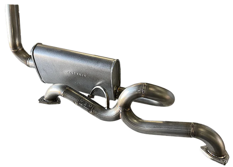 Bursch Stainless Steel Exhaust Muffler - 914 | 1970-1976 BX.1433.SS