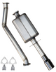 Bursch Tuned Exhaust 944 Performance Cat-Back Exhaust BX-4405-SS