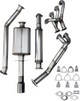 Bursch Performance Exhaust, 944 (Race Use Only) BX-4407-SS