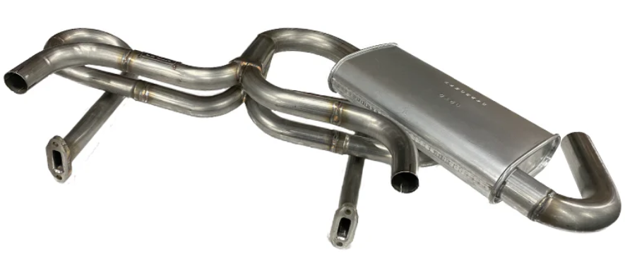 Bursch Stainless Steel Exhaust Muffler, 356B/356C (60-65) BX-5603-SS
