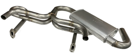 Bursch Stainless Steel Exhaust Muffler, 356B/356C (60-65) BX-5603-SS