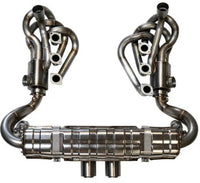Bursch GT3-Style 1 5/8 In Header Exhaust System, 911 (69-89) BX-9160-SS