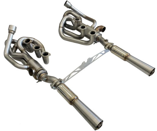 Bursch Headers And Megaphone Silencer Set, 911 (65-89) BX-9163-SS