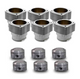 Porsche Piston and Cylinder Set, 3.3 to 3.5L 100mm Bore 10:3:1 Compression (78-92) PS100-009N - Burkken Auto Parts