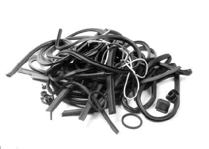 Porsche 911/930 Rubber Seal Restoration Kit (74-77) BAP-911-103-KIT - Burkken Auto Parts