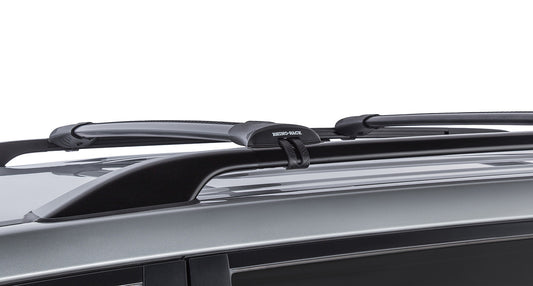 Rhino-Rack 07-13 Chevrolet Avalanche 4 Door Pick Up Vortex StealthBar 2 Bar Roof Rack - Silver - Burkken Auto Parts