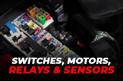Switches, Motors, Relays & Sensors