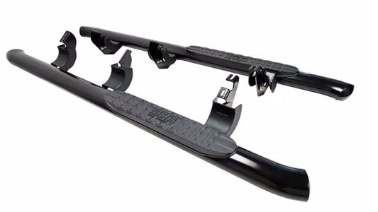 Westin 24-25 Toyota Tacoma XtraCab PRO TRAXX 4 Oval Nerf Step Bars - Black
