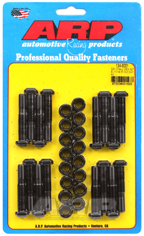 ARP SB Chevy 283-327 & Inline 6 Rod Bolt Kit - Burkken Auto Parts