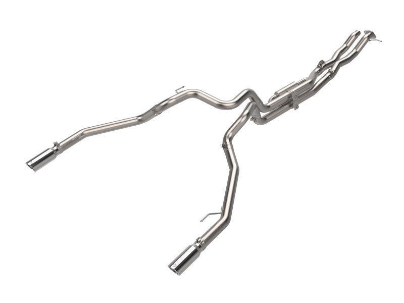 aFe 24-25 Ford Ranger Raptor Vulcan Series 3in 304 SS Cat-Back Exhaust w/ Polished Tips - Burkken Auto Parts