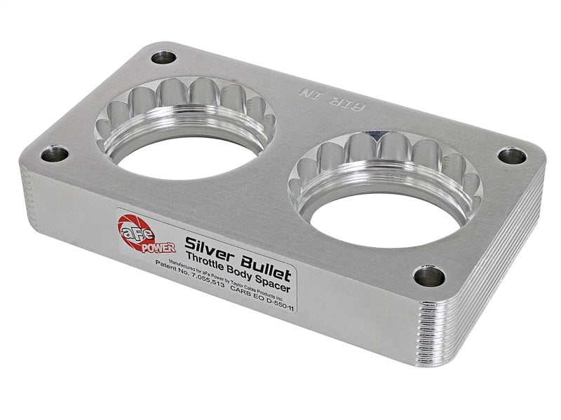 aFe Silver Bullet Throttle Body Spacers TBS Ford Trucks 99-04 V10-6.8L - Burkken Auto Parts