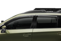 AVS 19-24 Subaru Ascent Ventvisor Front & Rear Window Deflectors 4pc - Smoke - Burkken Auto Parts