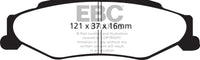 EBC 03-04 Cadillac XLR 4.6 Greenstuff Rear Brake Pads - Burkken Auto Parts