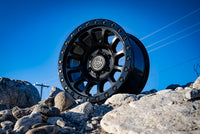 ICON Hulse 18x9 6x5.5 25mm Offset 6in BS Double Black - Burkken Auto Parts