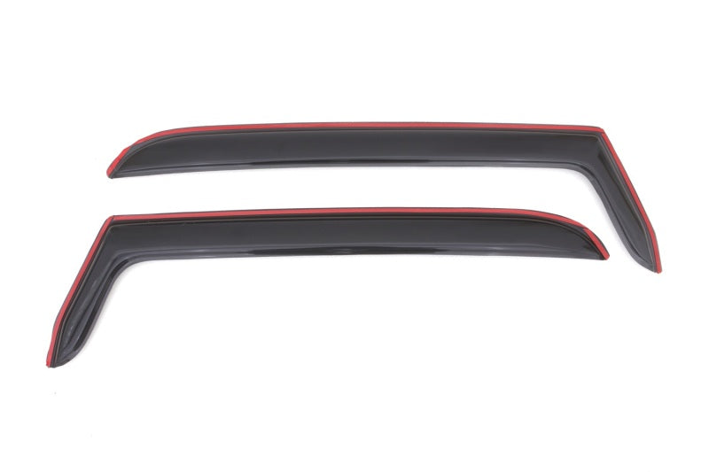 AVS 97-06 Jeep Wrangler Ventvisor In-Channel Window Deflectors 2pc - Smoke - Burkken Auto Parts
