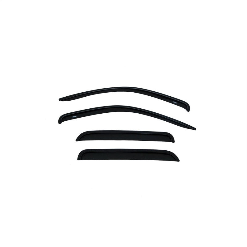 AVS 16-20 Kia Optima Ventvisor Outside Mount Window Deflectors 4pc - Smoke *Excludes Hybrid Models* - Burkken Auto Parts
