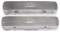 Edelbrock Valve Cover Classic Series Pontiac 1962-1979 301-455 CI V8 Polshed - Burkken Auto Parts