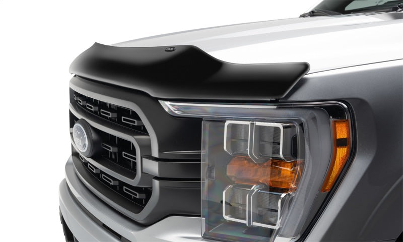 AVS 06-09 Dodge RAM 2500 Bugflector Medium Profile Hood Shield - Smoke - Burkken Auto Parts