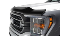 AVS 16-18 Nissan Titan XD Bugflector Medium Profile Hood Shield - Smoke - Burkken Auto Parts