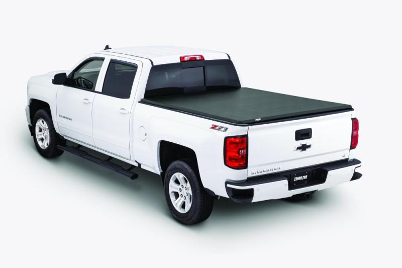 Tonno Pro 14-19 Chevy Silverado 1500 6.6ft Fleetside Tonno Fold Tri-Fold Tonneau Cover - Burkken Auto Parts