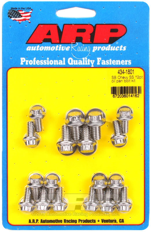 ARP SB Chevy SS 12pt Oil Pan Bolt Kit - Burkken Auto Parts