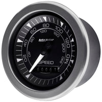 Autometer Chrono 3-3/8in 160MPH Electric Programmable Speedometer Gauge - Burkken Auto Parts
